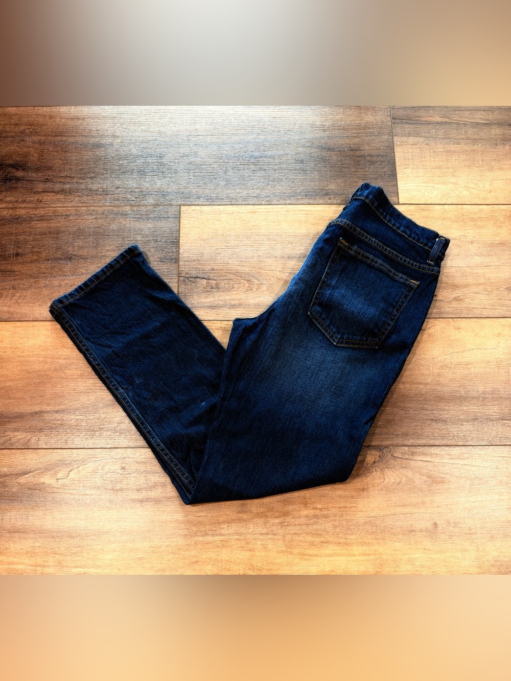 Men’s George Dark Blue Boot Cut Jeans
